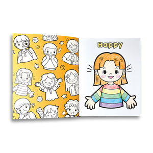 My First Feelings Toddler Color-In' Book