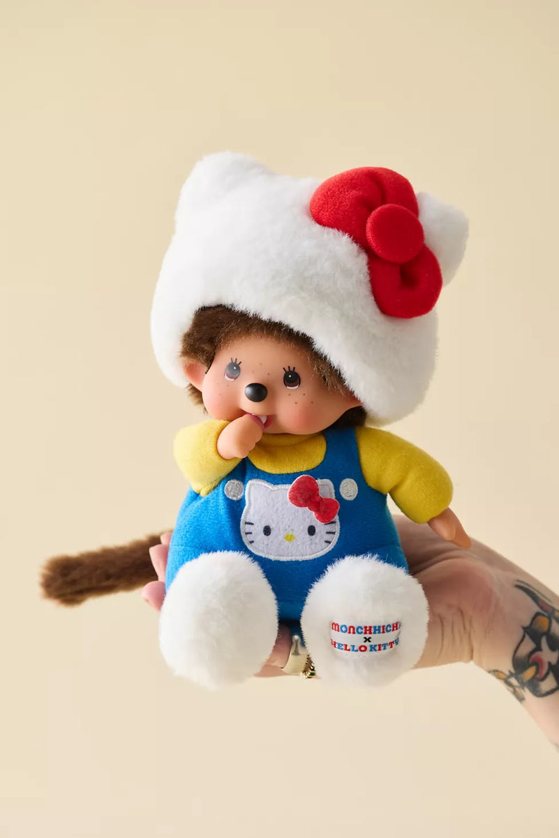 Sanrio Hello Kitty X Monchhichi Vinyl Plush - TREEHOUSE kid and craft