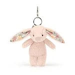 Load image into Gallery viewer, Blossom Blush Bunny Bag Charm