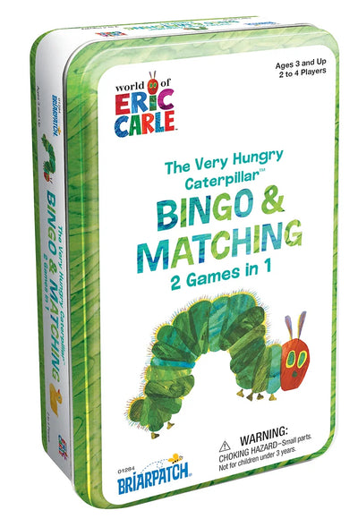 The Very Hungry Caterpillar Bingo & Matching Tin