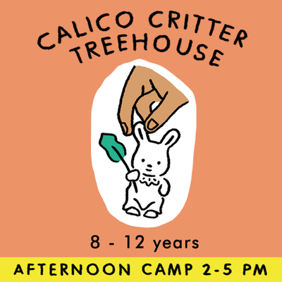 Calico Critter TREEHOUSE : moss, mushrooms, accessories + tiny cute things
