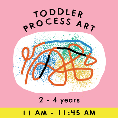 TODDLER PROCESS ART | SESSION III