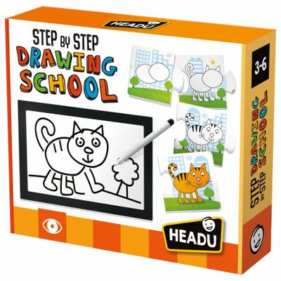 Step-By-Step Drawing School