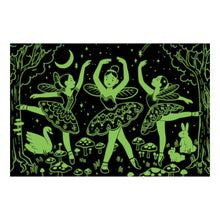 Load image into Gallery viewer, Moonlight Ballet | 100 Piece Glow in the Dark Puzzle