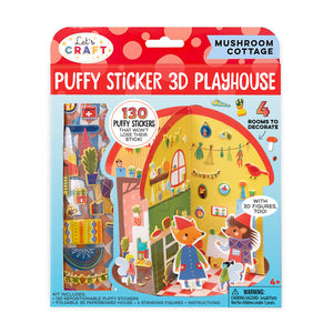 Puffy Sticker 3D Playhouse