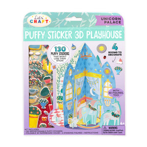 Puffy Sticker 3D Playhouse