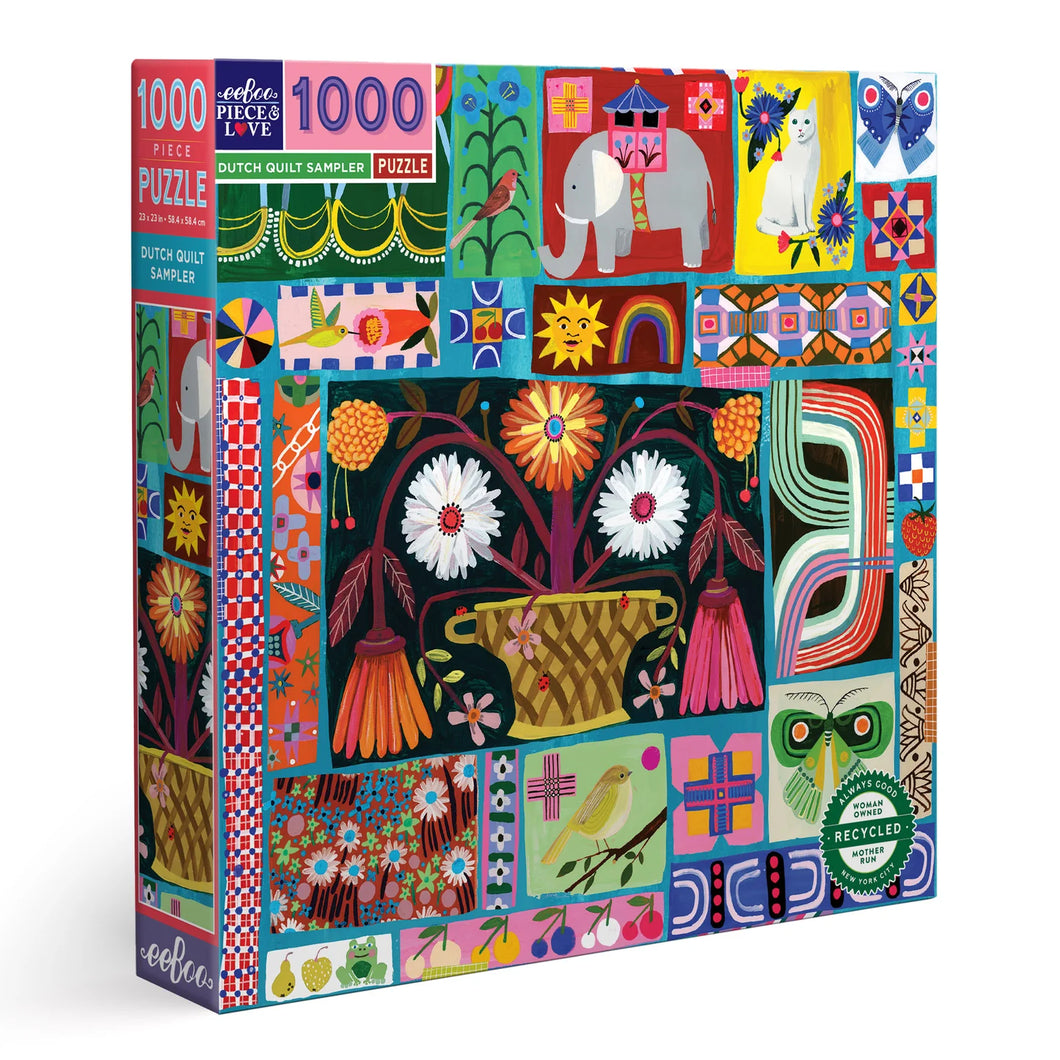 Dutch Quilt Sampler 1000 Piece Puzzle