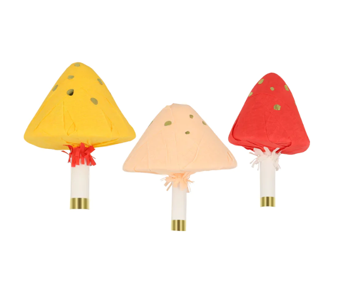 Mushroom Birthday Candles