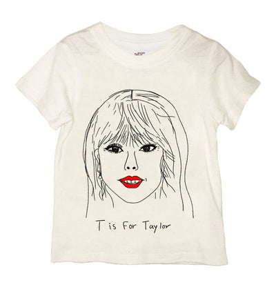 White T is for Taylor Tee