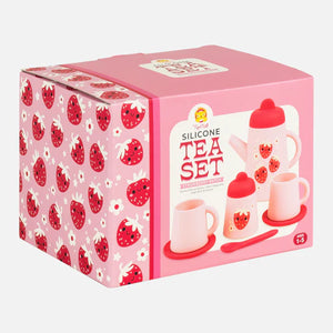 Strawberry Patch Silicone Tea Set