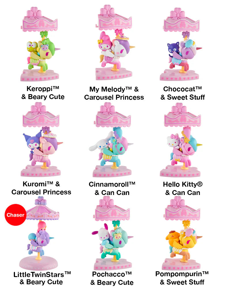 Tokidoki x Hello Kitty & Friends | Sweet Pink Carousel - TREEHOUSE