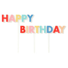 Load image into Gallery viewer, &#39;HAPPY BIRTHDAY&#39; Cake Toppers - TREEHOUSE kid and craft