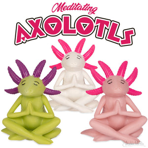 Meditating Axolotls - TREEHOUSE kid and craft