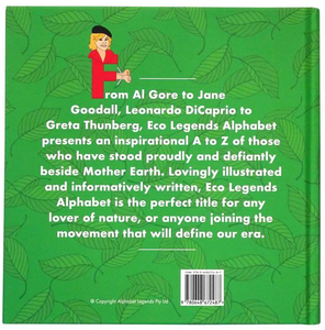 Eco Legends - Alphabet Book - TREEHOUSE kid and craft