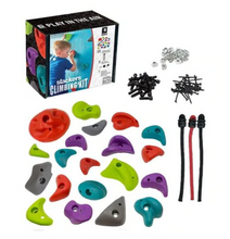 Load image into Gallery viewer, Rock Climbing Holds Kit - TREEHOUSE kid and craft