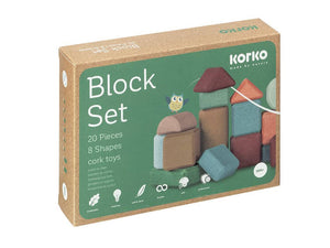 Korko Block Set - TREEHOUSE kid and craft