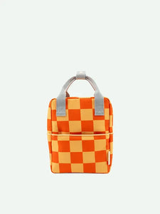 small backpack | farmhouse | checkerboard