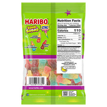 Load image into Gallery viewer, Haribo Sour Sodas Gummies