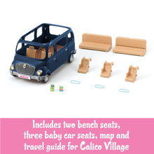 Load image into Gallery viewer, Calico Critters Family 7 Seater Van