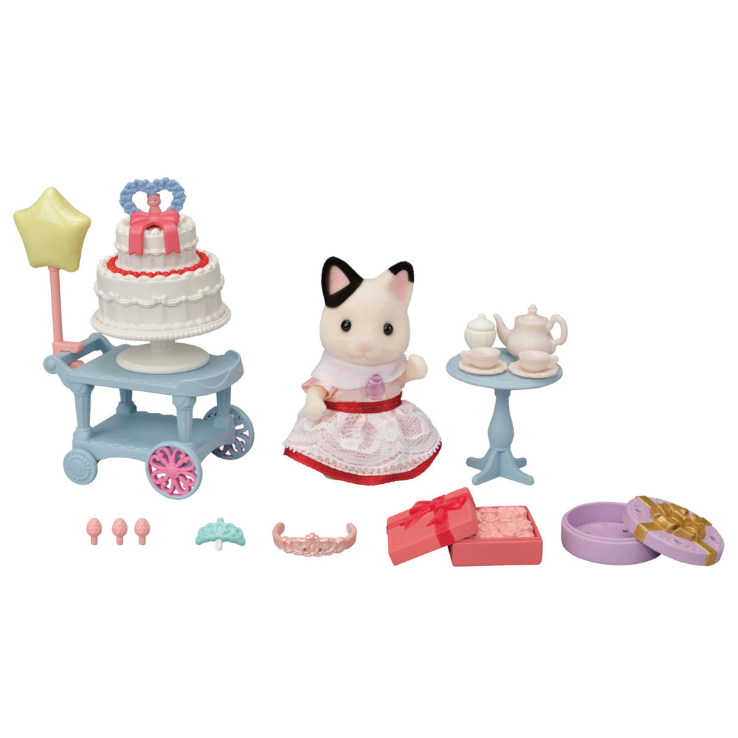 Party Time Playset | Tuxedo Cat Girl