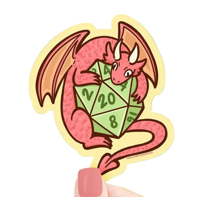 DND Dragon Dice Sticker