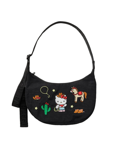 Medium Nylon Crescent Bags | Baggu