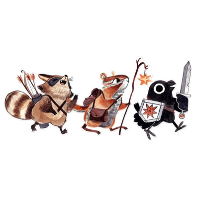 D&D Adventuring Party Sticker