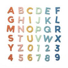 Load image into Gallery viewer, Soft Magnetic Letters| 2" Rainbow
