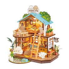 Load image into Gallery viewer, DIY Miniature House Kit | Puppy's Cozy Villa