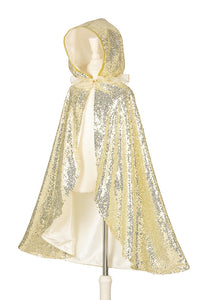 Amelia Gold Sequin Cape