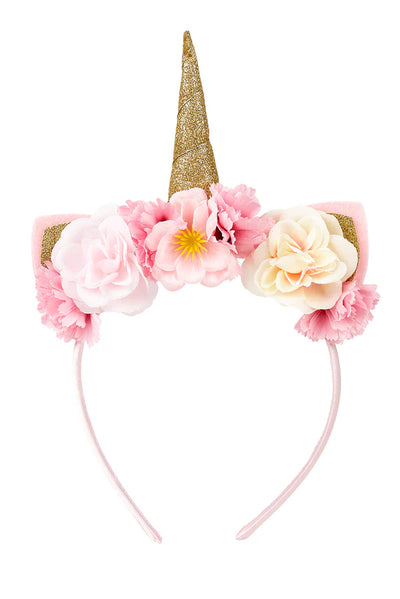 Unicorn Floral Headband