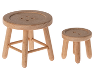 Maileg table and stool set