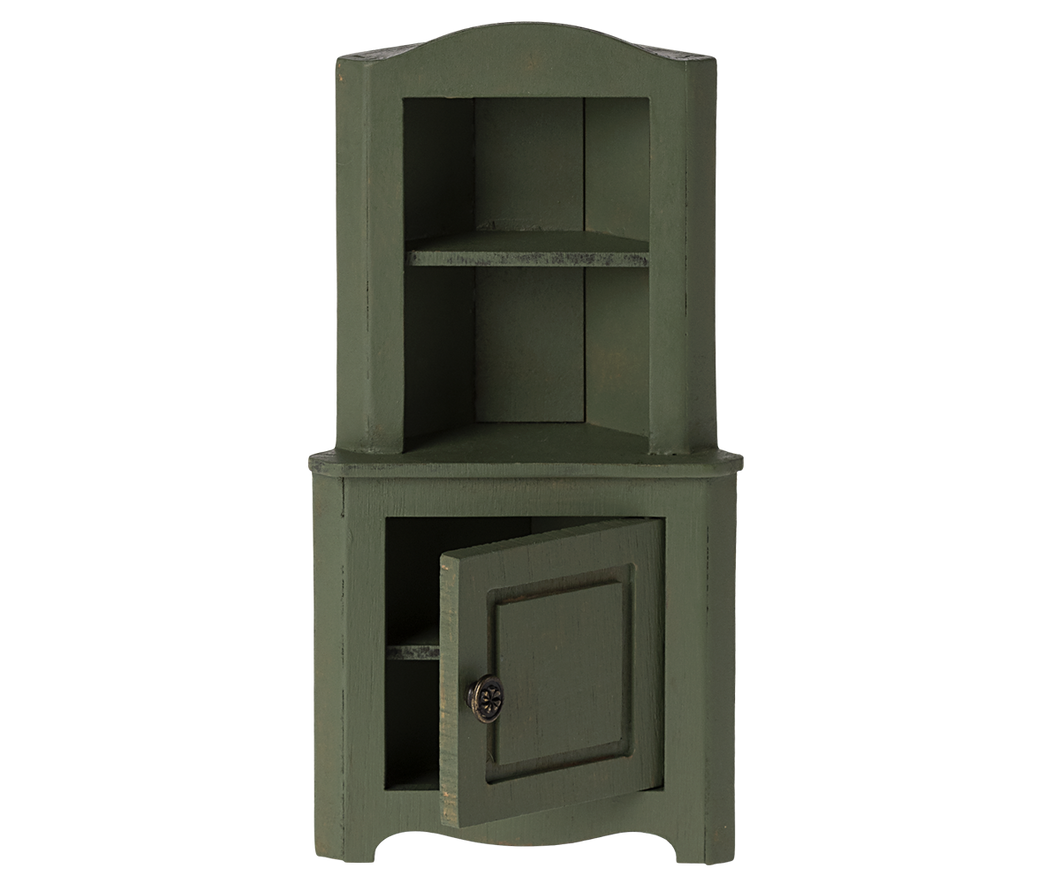 Corner Cabinet | Dark Green