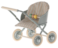 Maileg baby stroller - blue