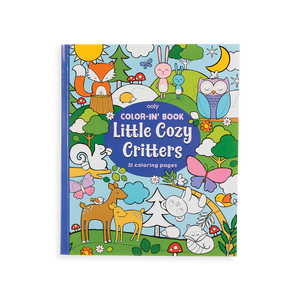 Little Cozy Critters Color-In' Book