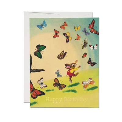 Richard Scarry butterfly card