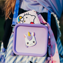 Load image into Gallery viewer, Kidamento - Silicone Bag - Purple Unicorn