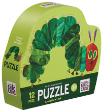 Load image into Gallery viewer, 12-Pc Mini Puzzle - The Very Hungry Caterpillar