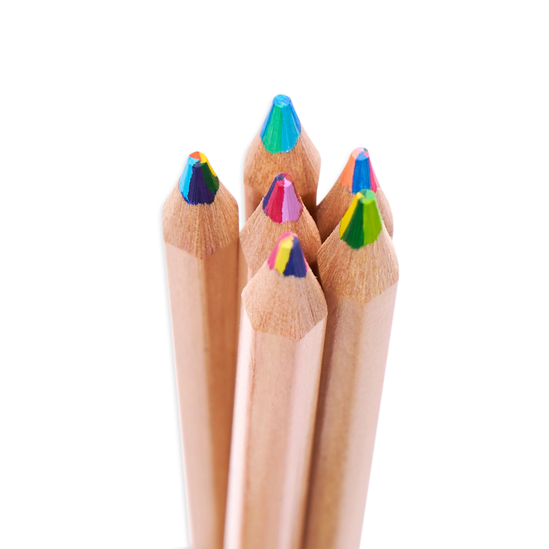 Kaleidoscope Multi-Colored Pencils