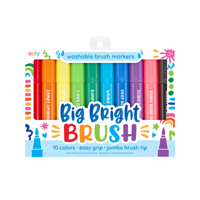 Big Bright Brush Markers