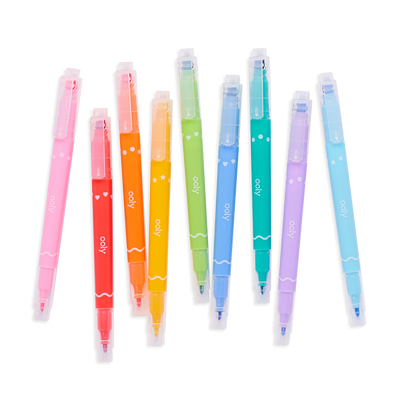 Confetti Stamp Double Ended Markers