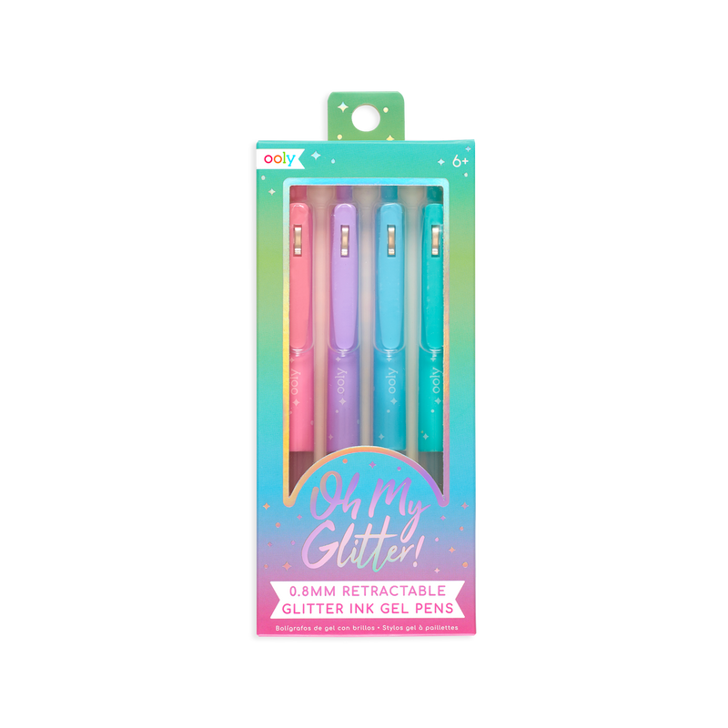 Oh My Glitter! Retractable Gel Pens