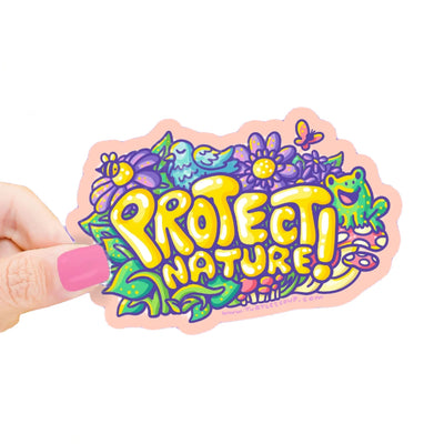 Protect Nature Save the Planet Sticker