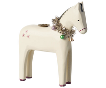 Load image into Gallery viewer, Wooden Horse Candle Holder