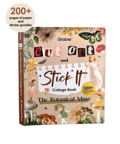 The Botanical Muse Collage Activity Book