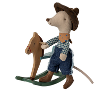 Load image into Gallery viewer, Maileg rocking horse cowboy - little brother