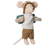Load image into Gallery viewer, Maileg hiker mouse - big brother