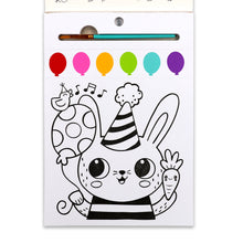 Load image into Gallery viewer, IHEARTART JR PAINT PAGES- PARTY ANIMALS