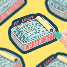 Load image into Gallery viewer, Turtle's Soup - Sardines At Least We're Together Tinned Fish Vinyl Sticker