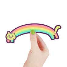 Load image into Gallery viewer, Rainbow Kitty Cat Sticker
